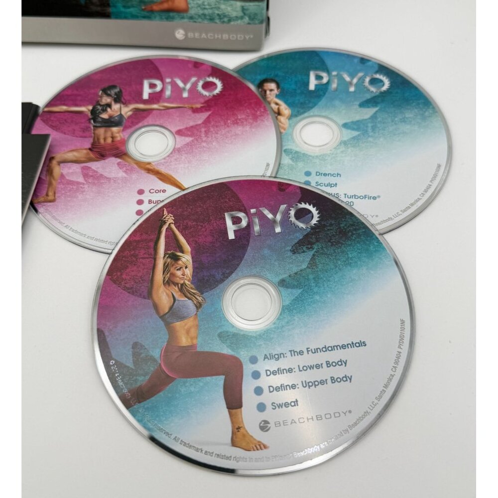 Beachbody PiYO Workout 3 DVD Set Fitness Exercise Program - Picture 2 of 10